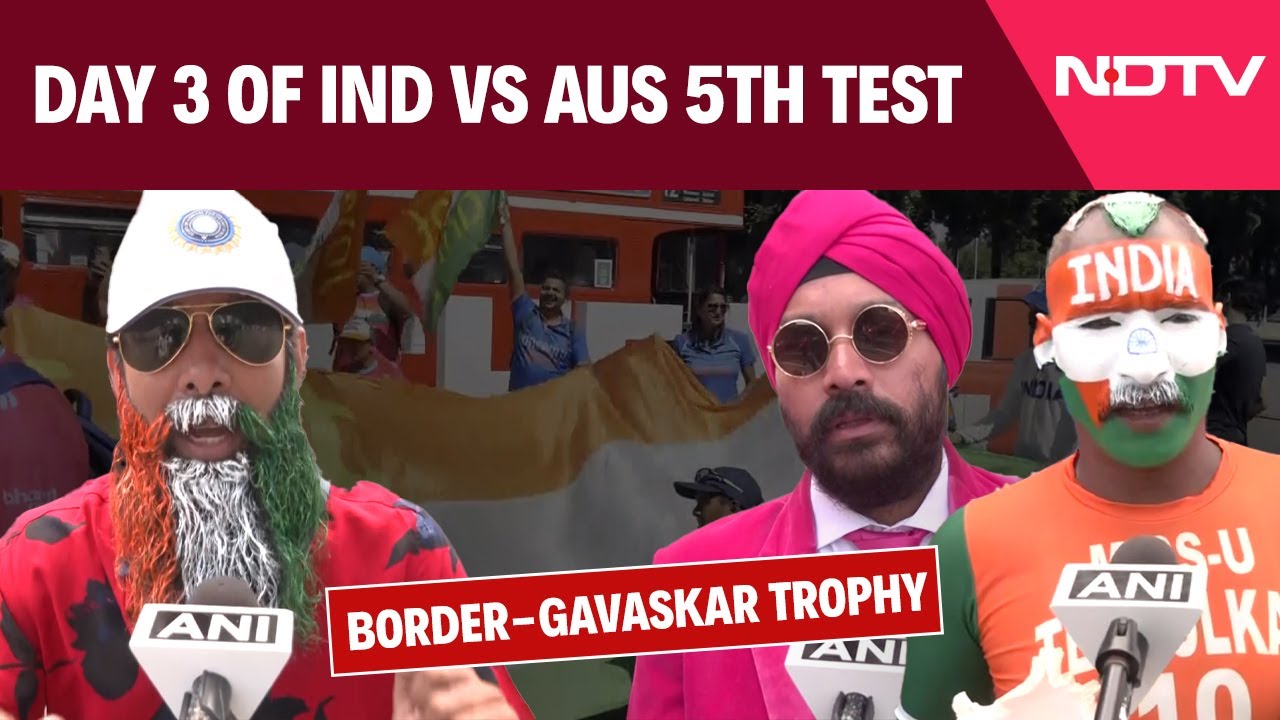 Day 3 Of IND Vs AUS 5th Test At Border-Gavaskar Trophy Test Series Day 3 Of IND Vs AUS 5th Test At Border-Gavaskar Trophy Test Series
