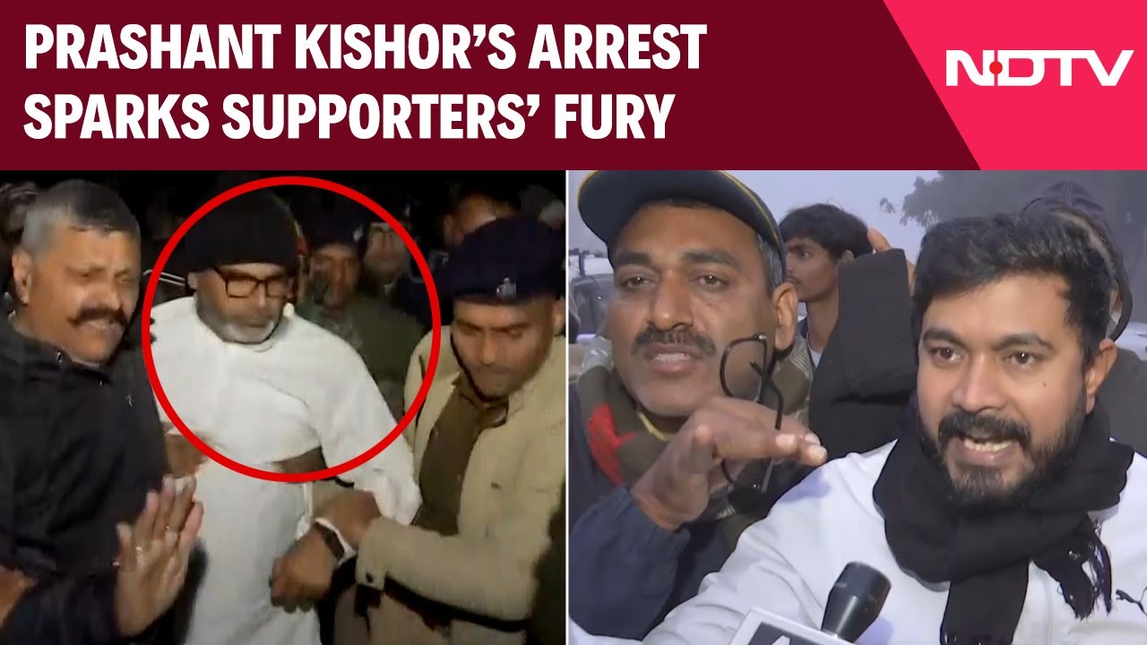 Prashant Kishor’s Arrest Sparks Supporters