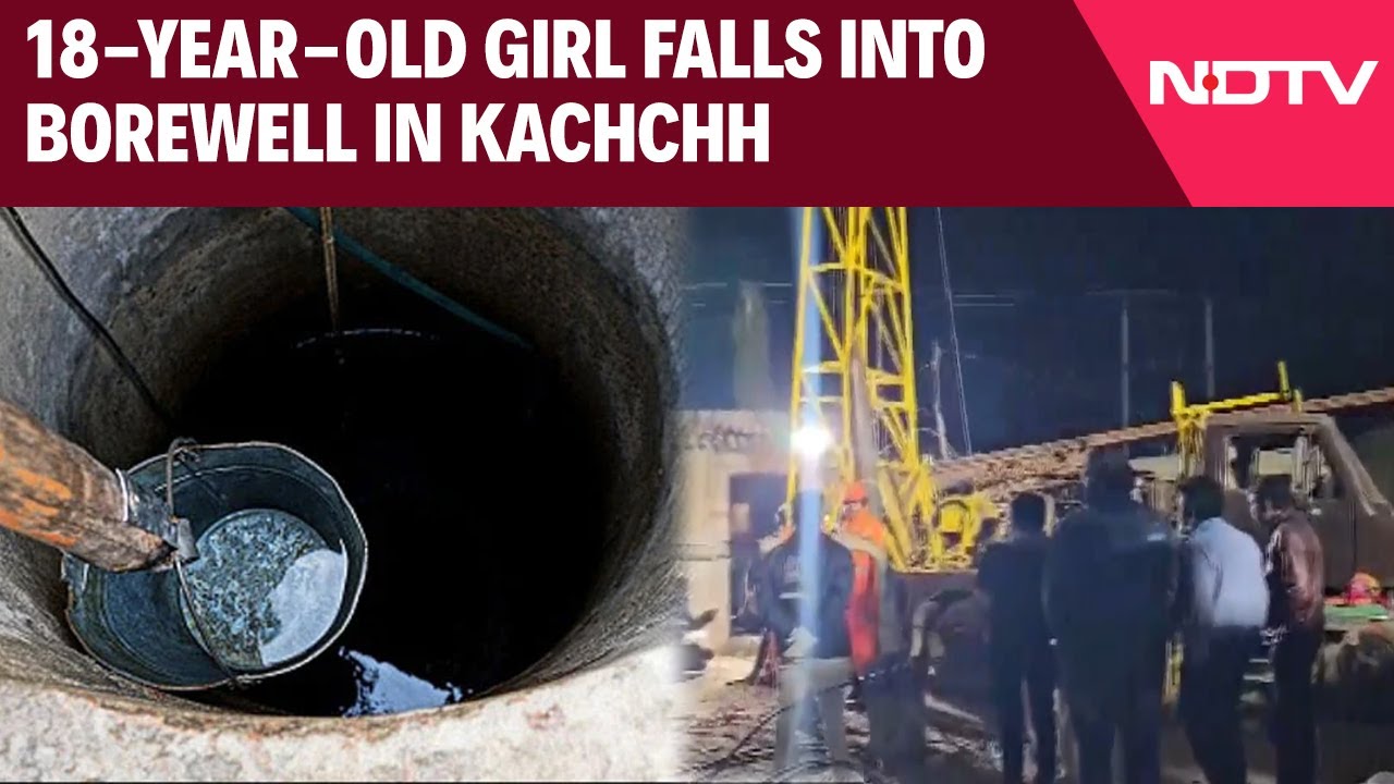 18-Year-Old Girl Falls Into Borewell In Kachchh; Rescue Efforts Underway