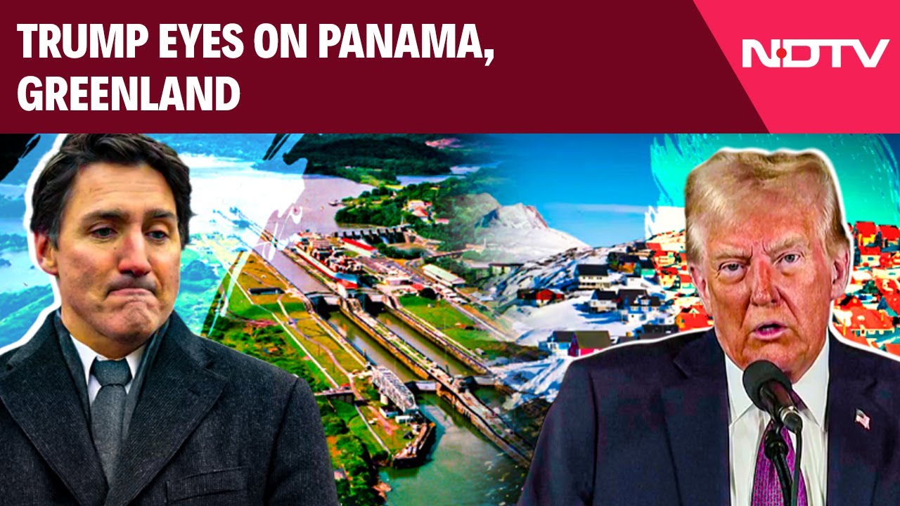 Donald Trump Eyes Panama, Greenland; Proposes Making Canada A US State