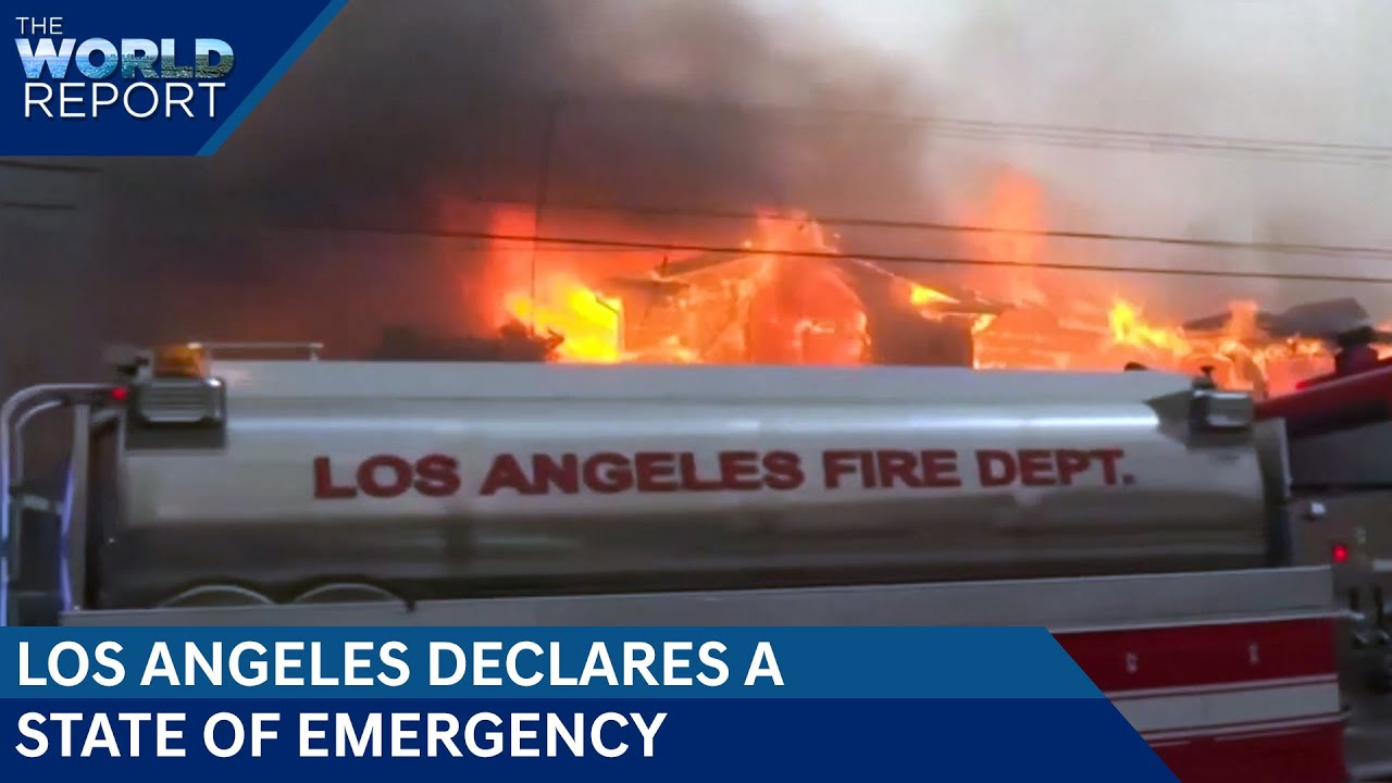 Wildfires Rage In Los Angeles | Over 400 Rescued From Rubble After Tibet Quake| The World Report