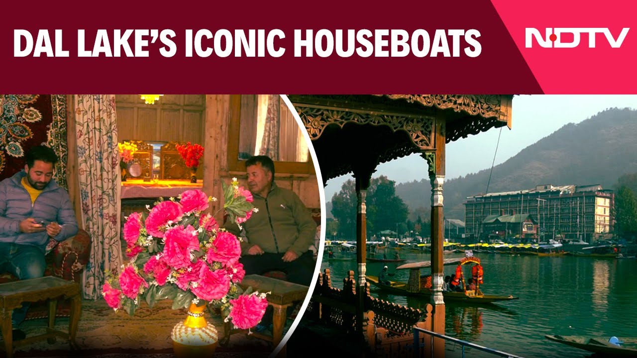 Dal Lake's Iconic Houseboats: Kashmiri Tradition Meets Modern Comfort