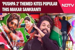 'Pushpa 2' Themed Kites Popular This Makar Sankranti Season In Ahmedabad 'Pushpa 2' Themed Kites Popular This Makar Sankranti Season In Ahmedabad