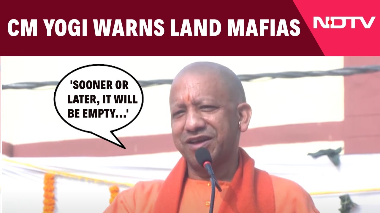UP CM Yogi's Stern Warning to Land Mafias: 'Sooner or Later, It Will Be Empty'