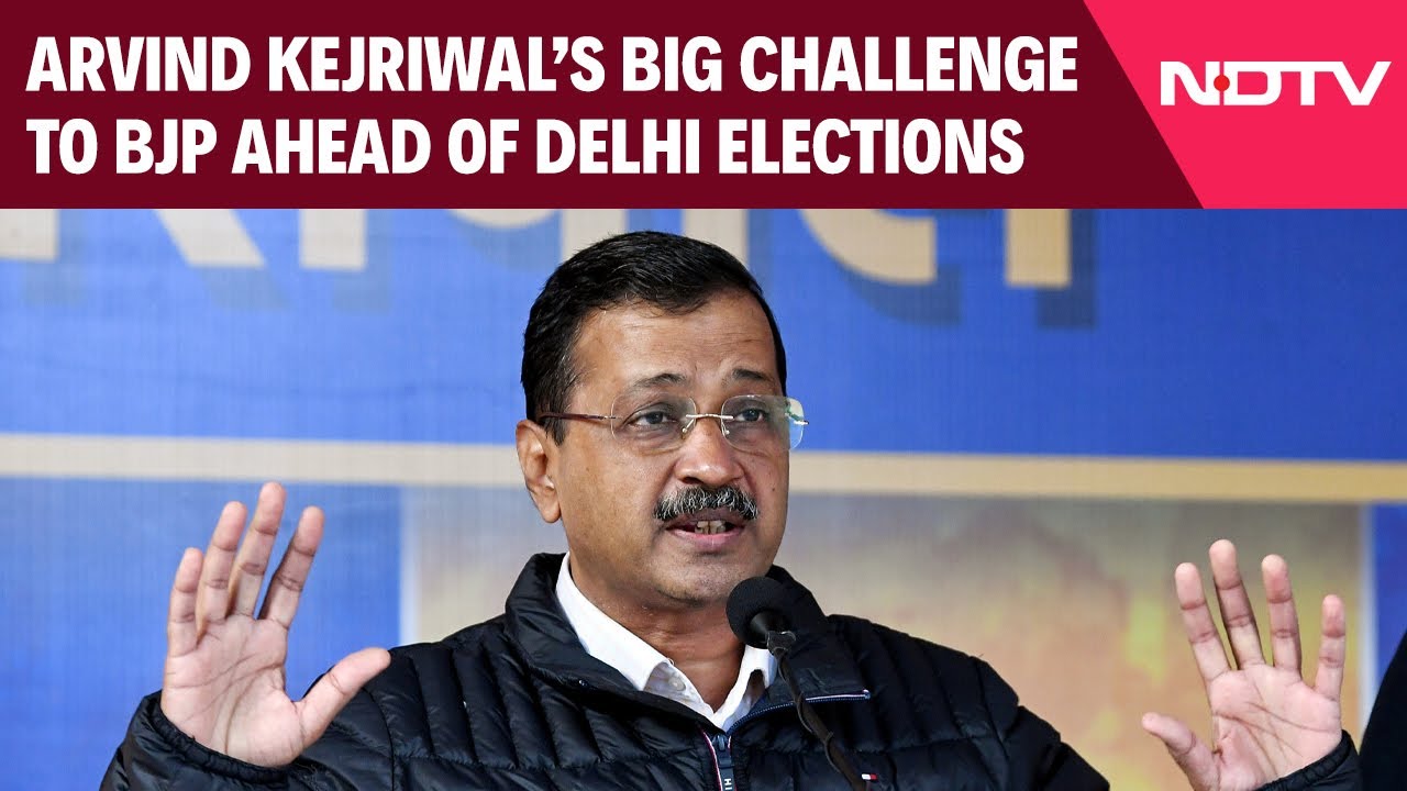 Arvind Kejriwal Challenges BJP