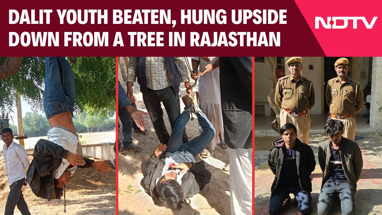 Rajasthan News | Dalit Youth Beaten After Hanging Upside Down From A Tree Rajasthan News | Dalit Youth Beaten After Hanging Upside Down From A Tree