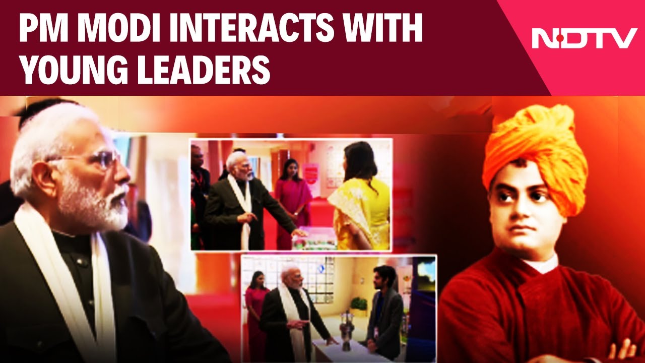 PM Modi Interacts With Young Leaders On Occasion Of National Youth Day