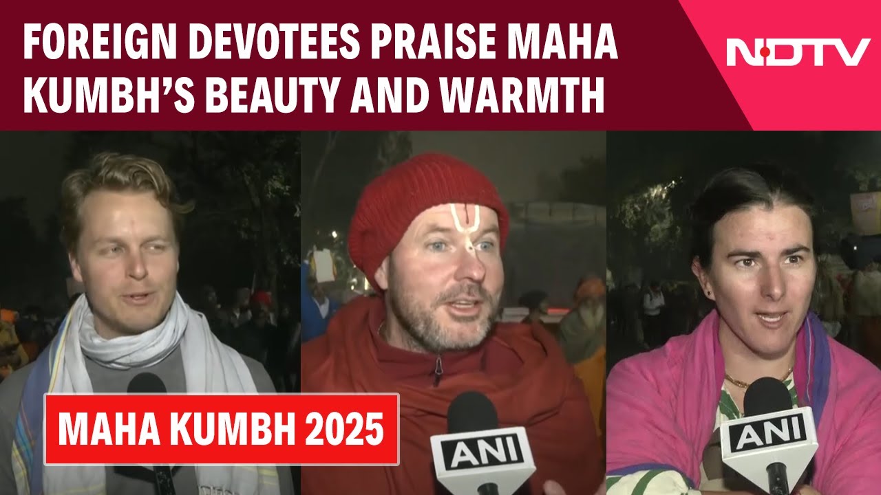 Maha Kumbh | "Streets Are Clean And": Foreign Devotees Praise Maha Kumbh's Beauty And Hospitality