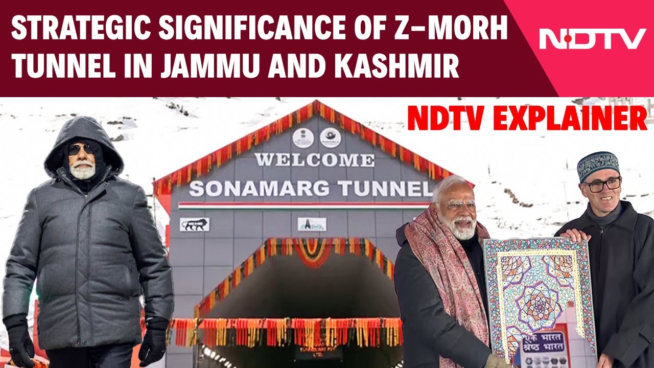 Video : NDTV Explainer: Strategic Significance Of Z-Morh Tunnel In Jammu And Kashmir