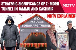 NDTV Explainer: Strategic Significance Of Z-Morh Tunnel In Jammu And Kashmir NDTV Explainer: Strategic Significance Of Z-Morh Tunnel In Jammu And Kashmir