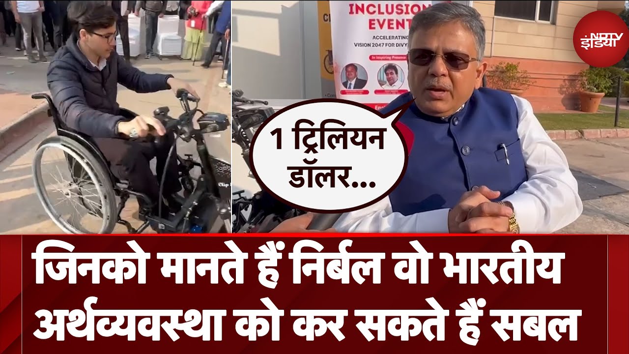 Video: दिव्यांगजन भारत को विकसित भारत बना सकते हैं? NDTV से बात की Pranav Desai ने