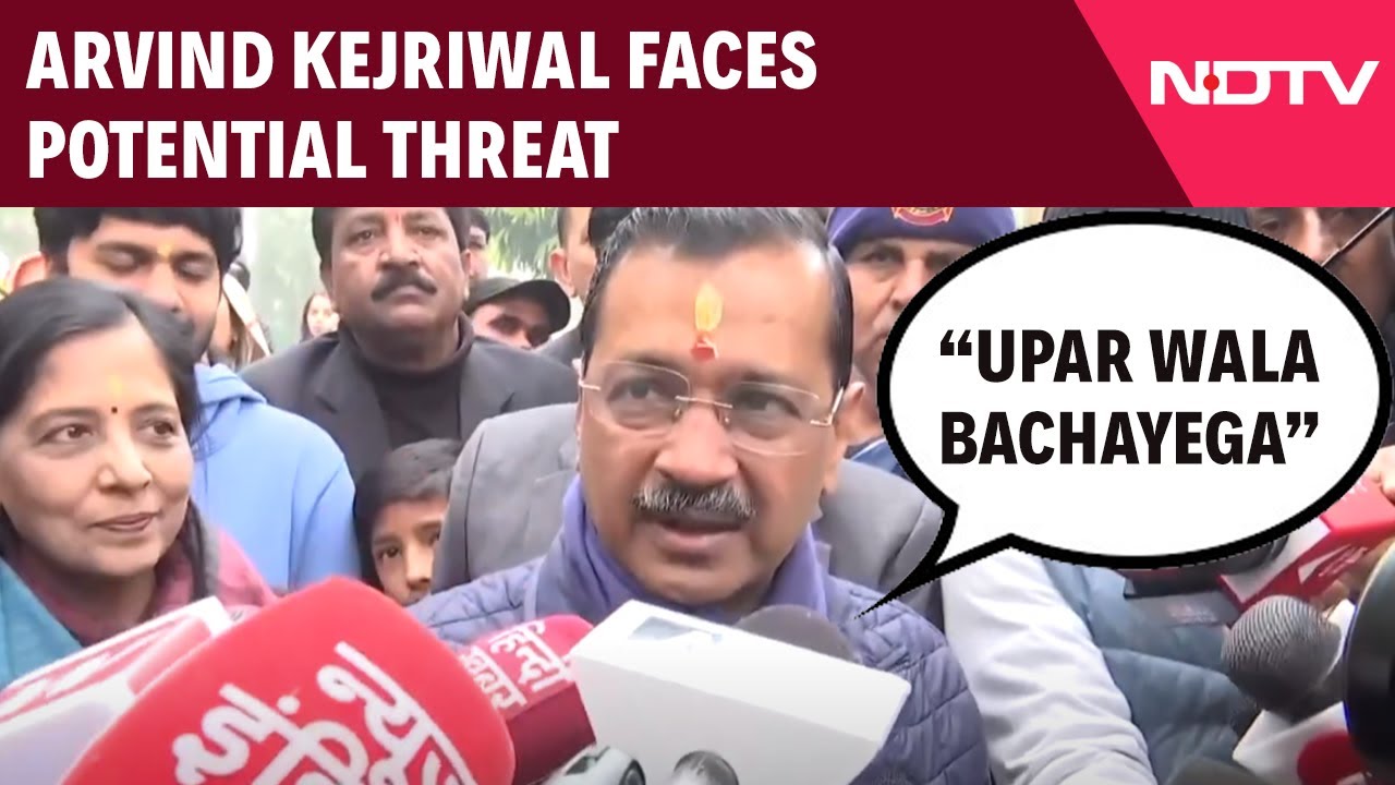 "Upar Wala Bachayega..." Arvind Kejriwal On Potential Threat Of Attack Against Him