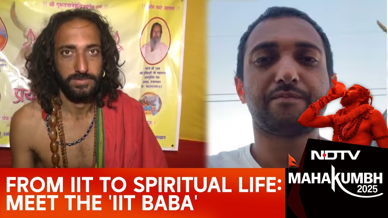 Former IIT engineer finds spirituality at Kumbh Mela.