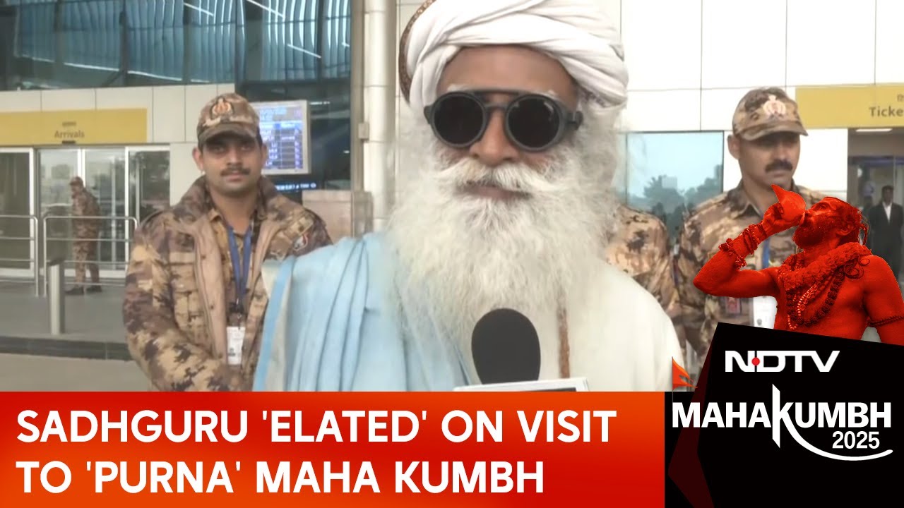 'Greatest Event On Planet': Sadhguru 'Elated' On Attending 'Purna' Maha Kumbh For The 3rd Time