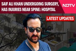 Saif Ali Khan Stabbed 6 Times, Has Injuries Near His Spine: Hospital Saif Ali Khan Stabbed 6 Times, Has Injuries Near His Spine: Hospital