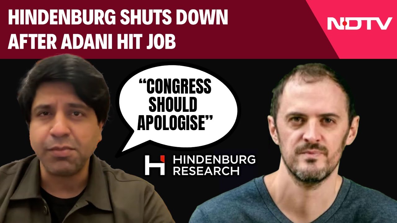 Hindenburg Shuts Down After Hitjob: BJP Demands Congress Apology