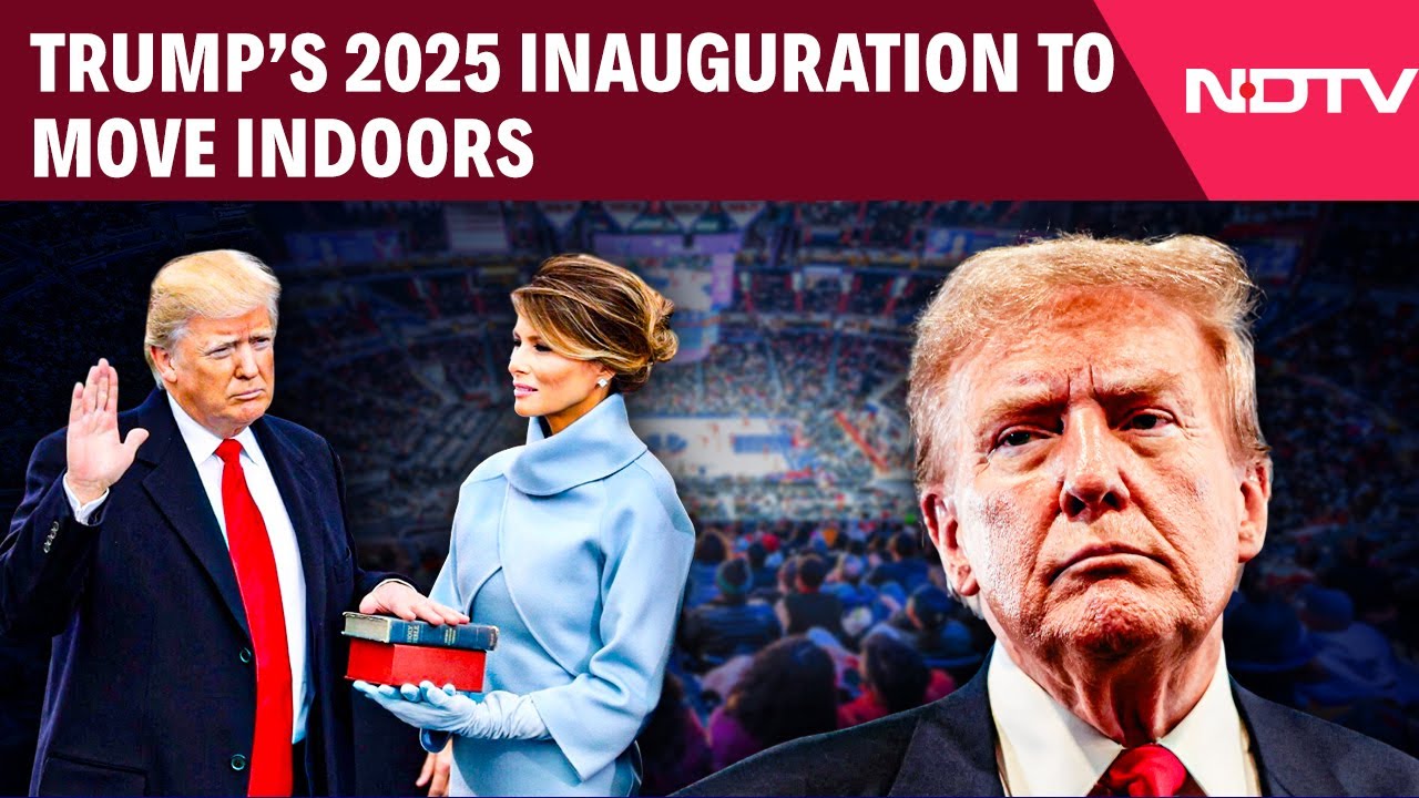 1st Time In  40 Years, Trump’s 2025 Inauguration to Move Indoors