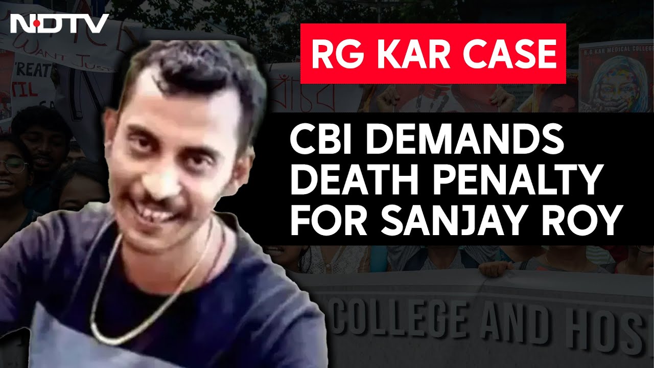 Video : "Rarest Of Rare Case": Prosecution Wants Death Penalty For RG Kar Convict