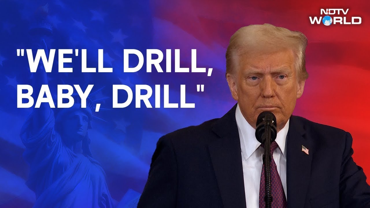 "We'll Drill, Baby, Drill" : Donald Trump On National Energy "We'll Drill, Baby, Drill" : Donald Trump On National Energy