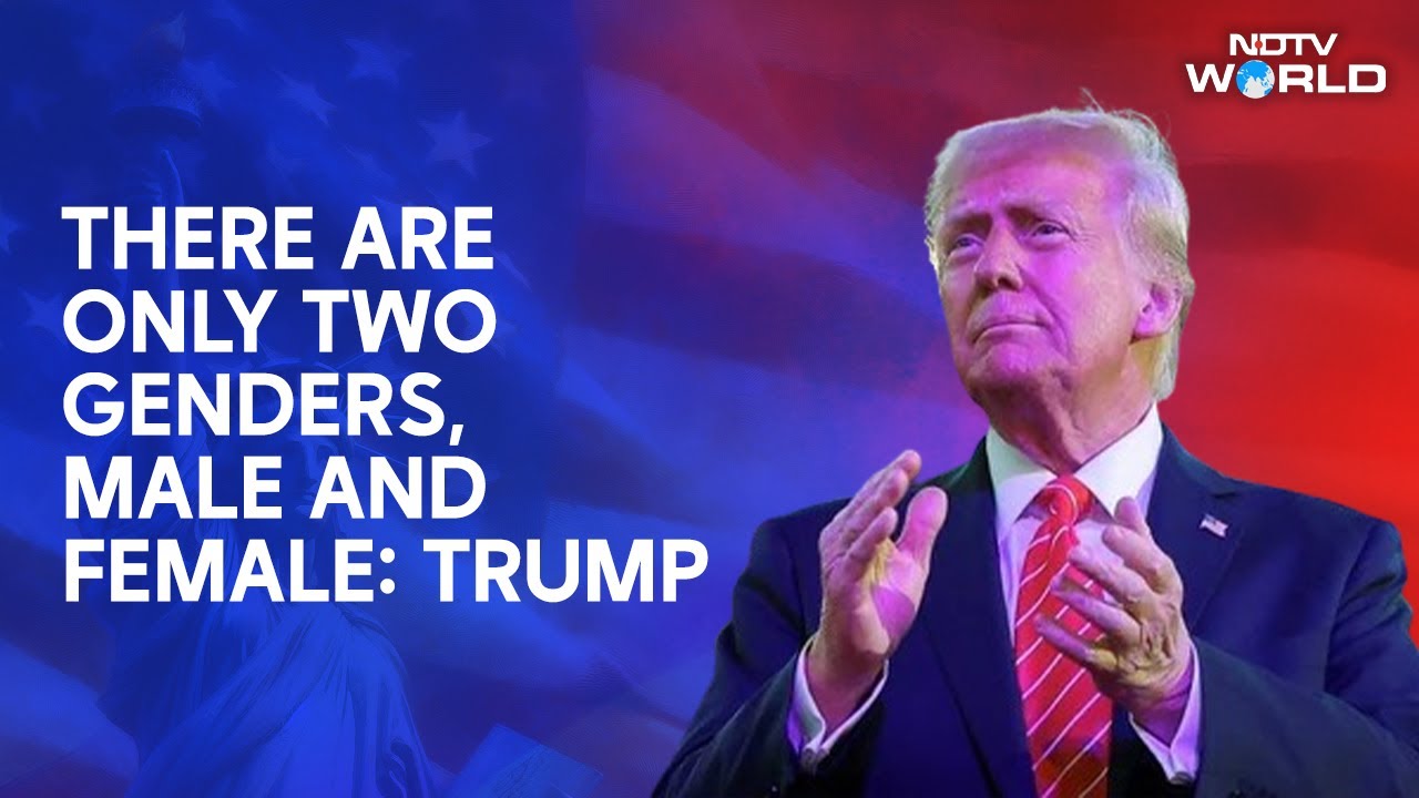 Trump In His Inauguration Speech: There Are Only Two Genders, Male And Female