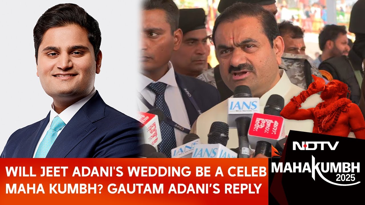 Jeet Adani' Wedding | Will Jeet Adani's Wedding Be A Celeb Maha Kumbh? What Gautam Adani Said
