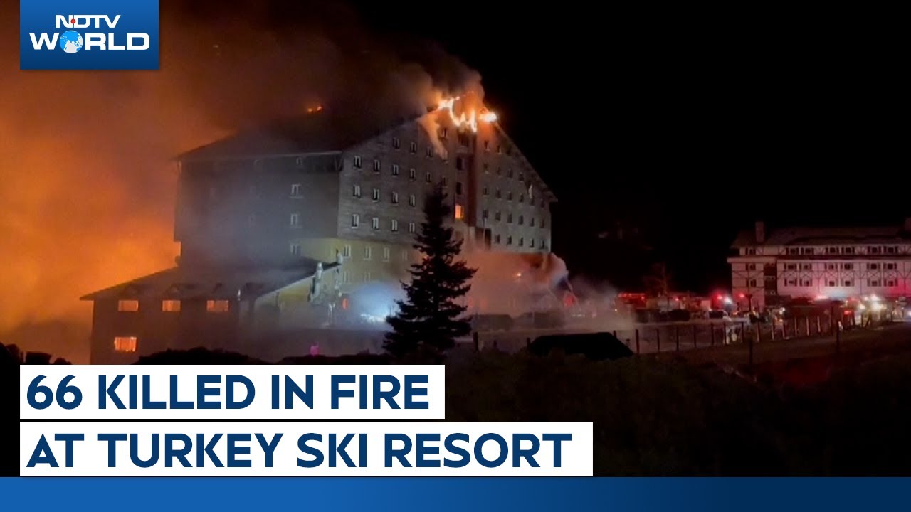 Turkey Ski Hotel Fire | 66 Killed In Fire At Turkey Ski Resort, Some Died Trying To Jump To Safety