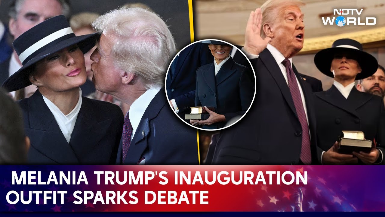 Trump News | Fashion Statement or 'Intentional' Obstacle? Melania Trump's Outfit Sparks Debate