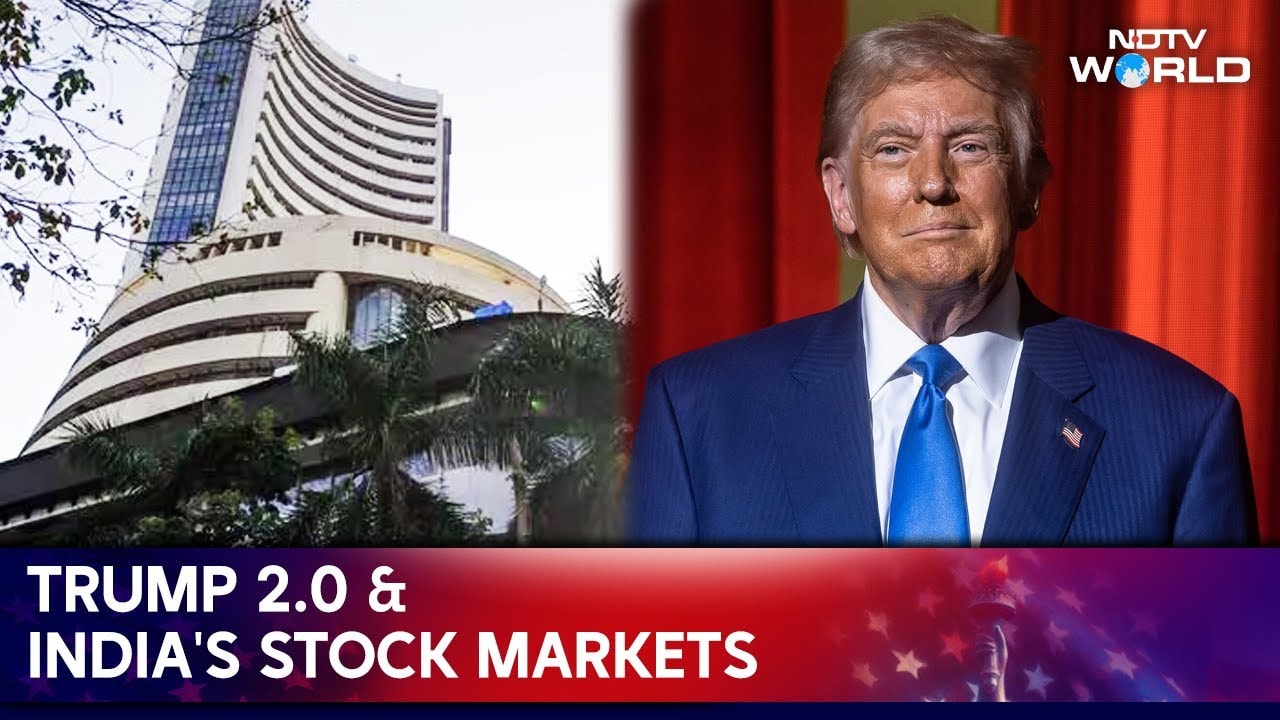 Video : Market News Today | Donald Trump Latest News | Trump 2.0 & India's Stock Markets