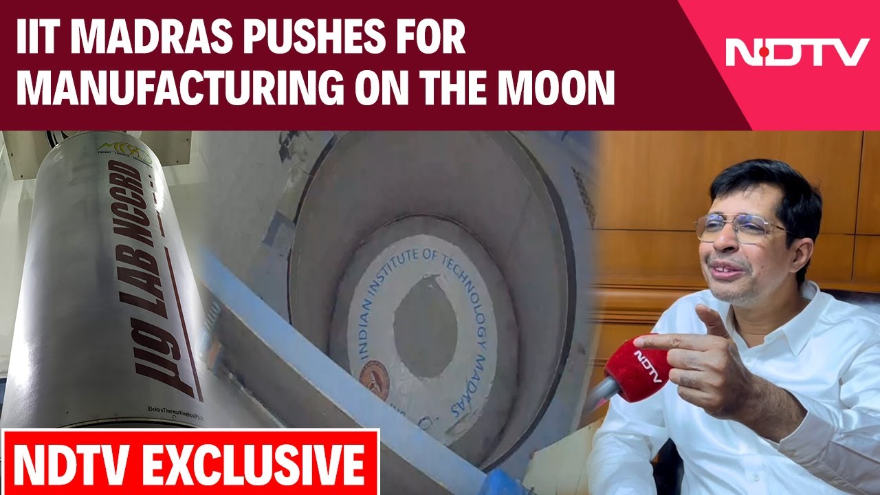 Video : Director On Research On Manufacturing On The Moon