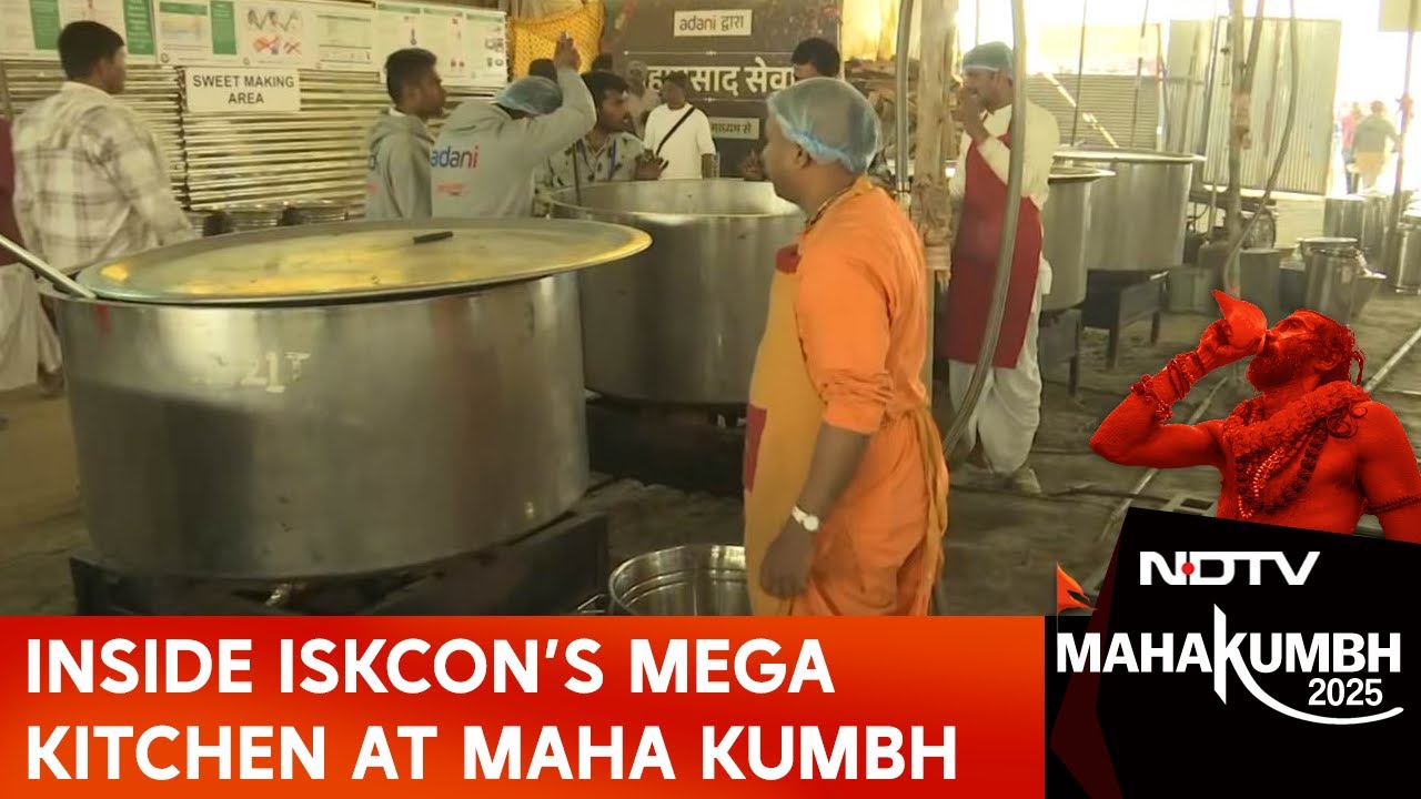 Prayagraj: ISKCON Unveils State-Of-The-Art Mega Kitchen During the Maha Kumbh 2025