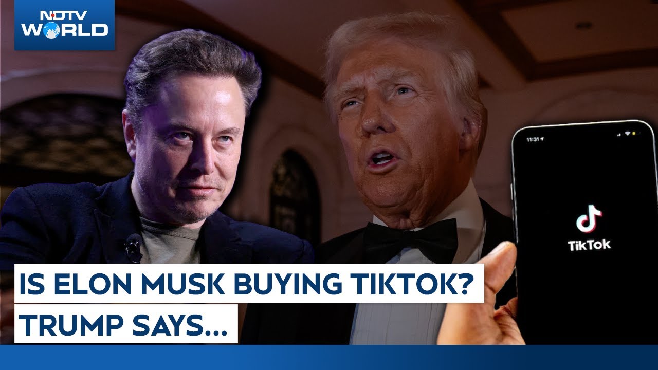 Is Donald Trump Open To Elon Musk Buying TikTok? US President Trump Says...