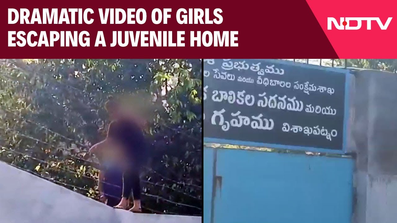 Dramatic Video Of Girls Escaping A Juvenile Home