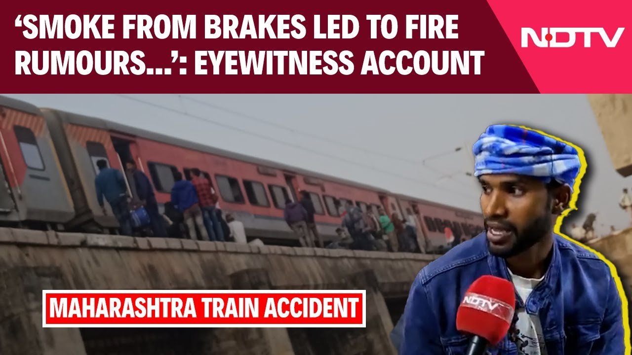 Eyewitness Recalls Jalgaon Train Accident: 'Smoke From Brakes Triggered Fire Rumours, Created Panic'