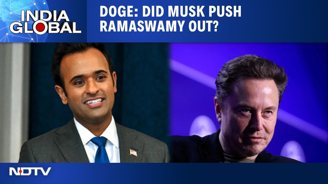 Vivek Ramaswamy Resigns As Co-head Of DOGE, Is Elon Musk To Blame? | India Global