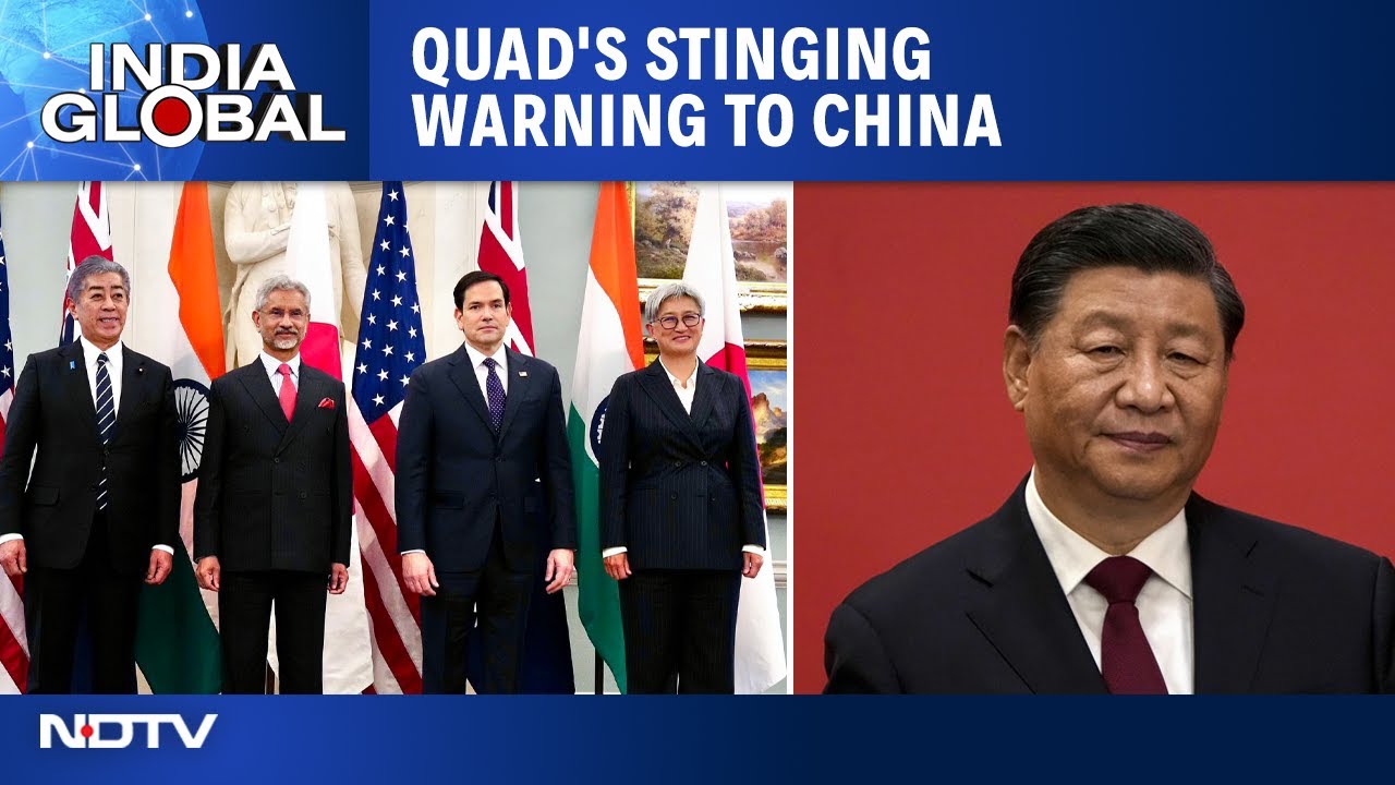 QUAD Foreign Ministers Meet In Washington, 1st Meet Under Trump's New Administration | India Global QUAD Foreign Ministers Meet In Washington, 1st Meet Under Trump's New Administration | India Global