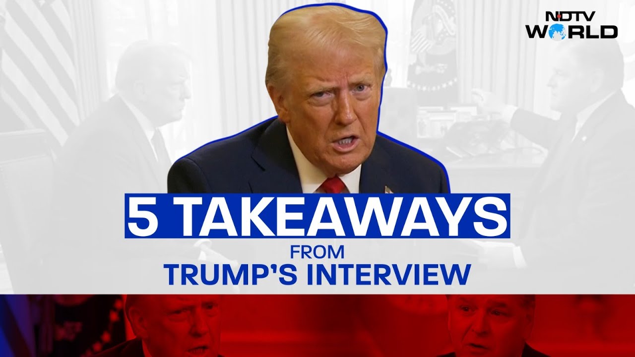 5 Takeways From Donald Trump's First Interview With Sean Hannity