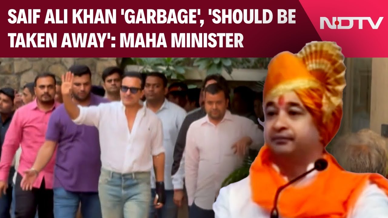 Maha Minister Nitesh Rane: "Was The Attack Real Or Was He Just Acting?" Maha Minister Nitesh Rane: "Was The Attack Real Or Was He Just Acting?"