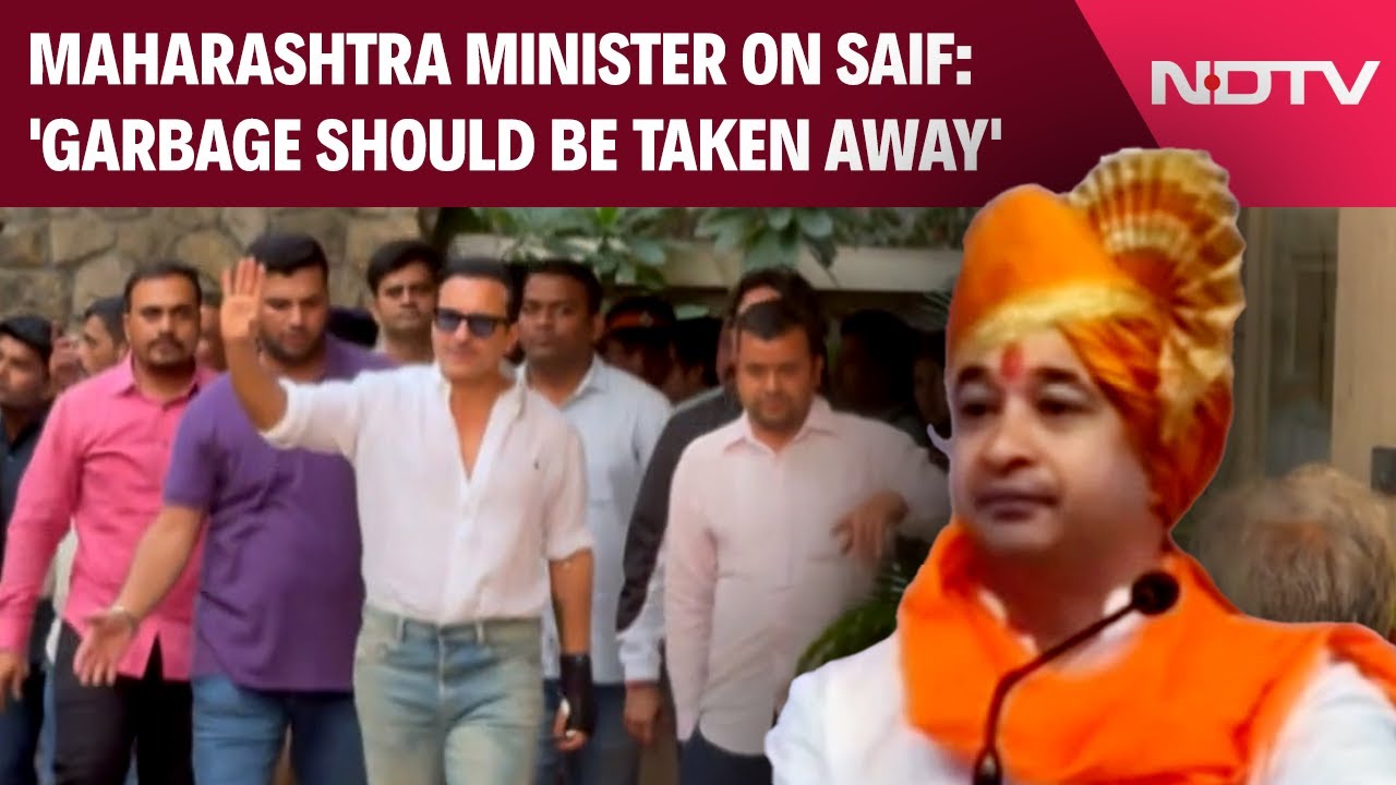 Maharashtra Minister Nitesh Rane: "Was The Attack Real Or Was He Just Acting?" Maharashtra Minister Nitesh Rane: "Was The Attack Real Or Was He Just Acting?"