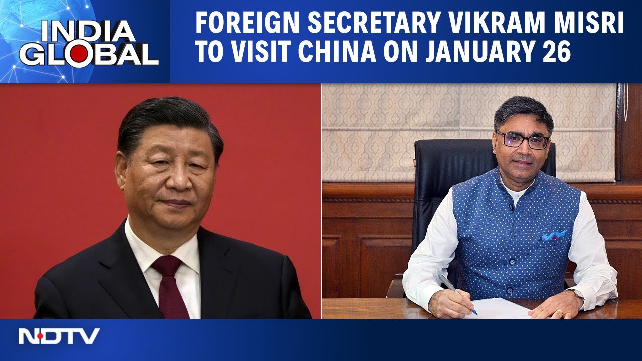 Foreign Secretary Vikram Misri To Visit China | What's Next For India-china Ties?