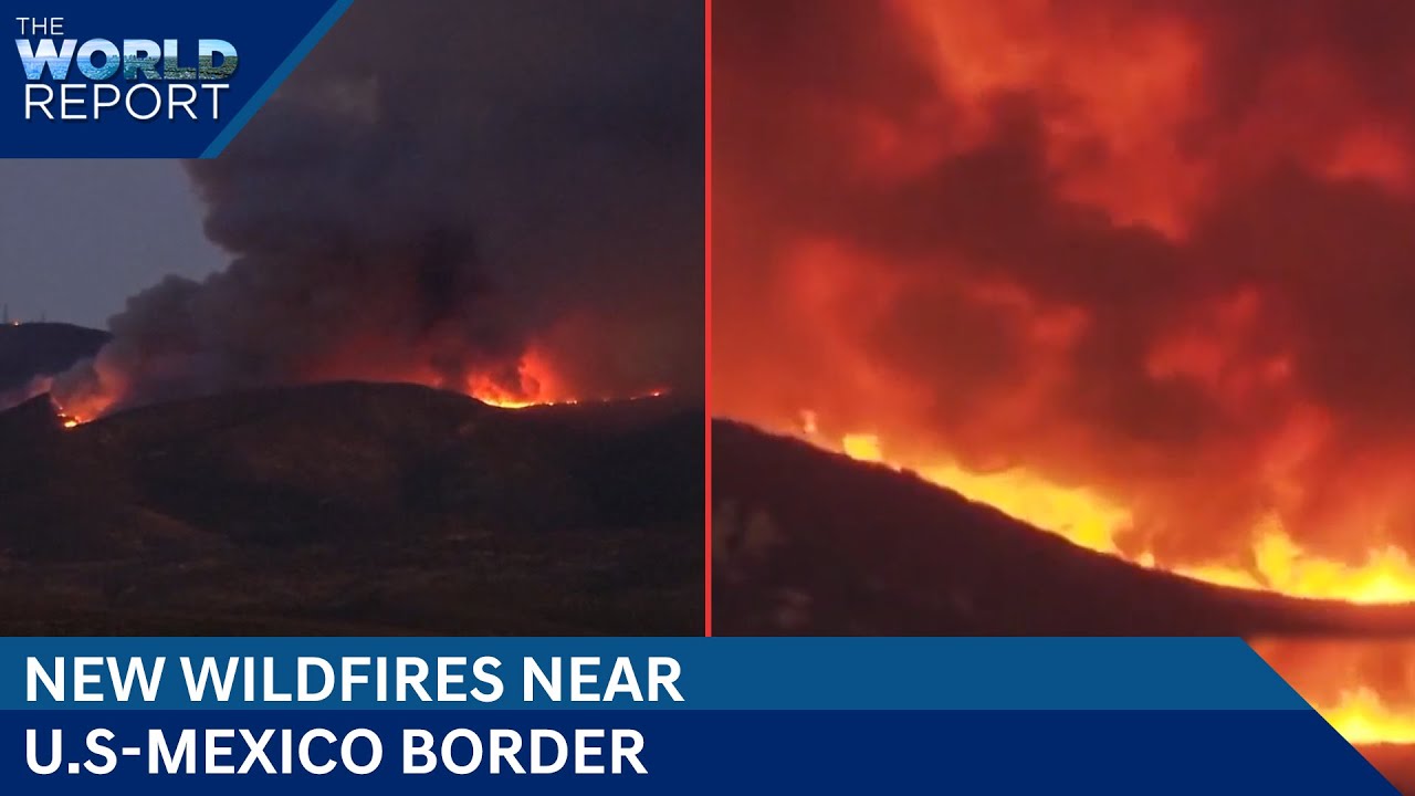 Wildfire Erupts In Otay Mountain Region | Heavy Rainfall In Gaza | The World Report