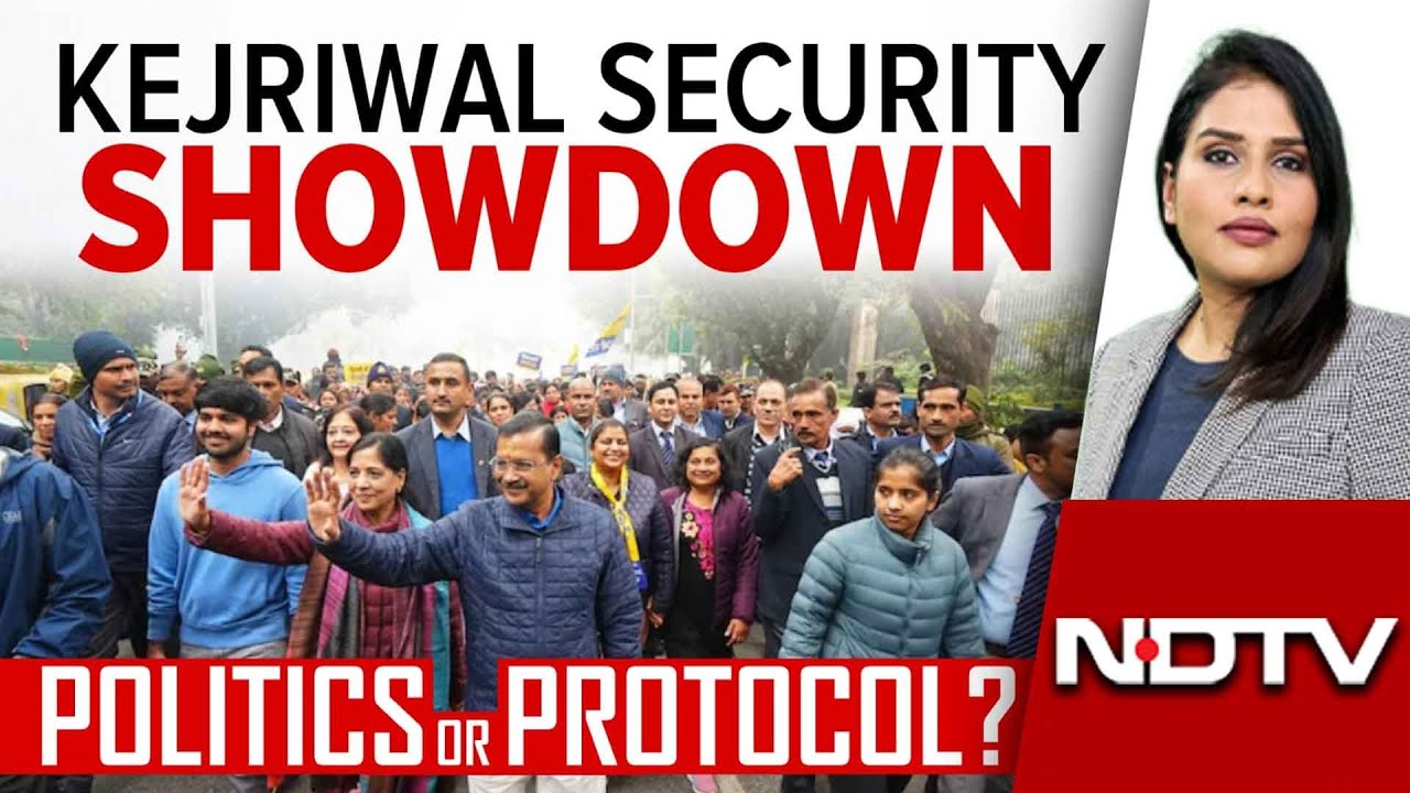 Video : Arvind Kejriwal Security Showdown | Politics Or Protocol?