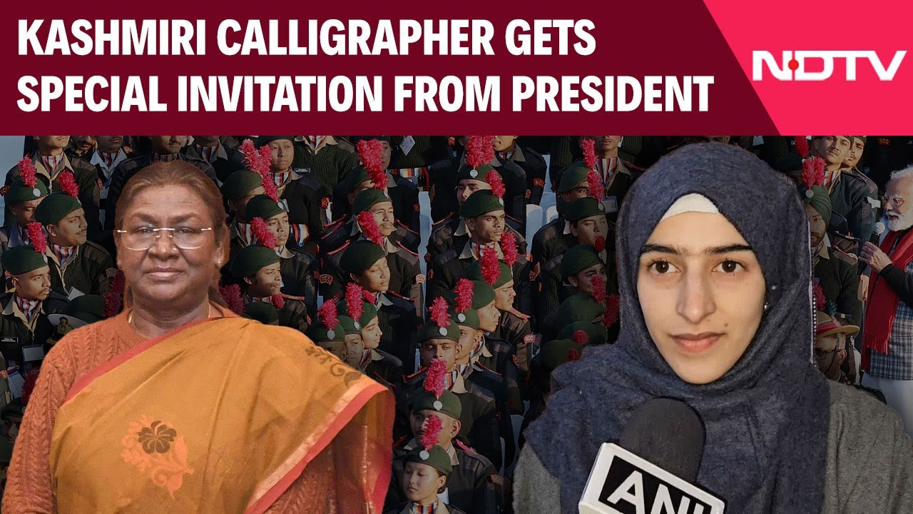 76th Republic Day: Kashmiri Calligrapher Gets Special Invitation, Thanks President Droupadi Murmu