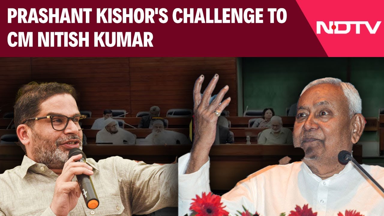 Prashant Kishor Challenges Nitish Kumar: "I Will Withdraw My..."