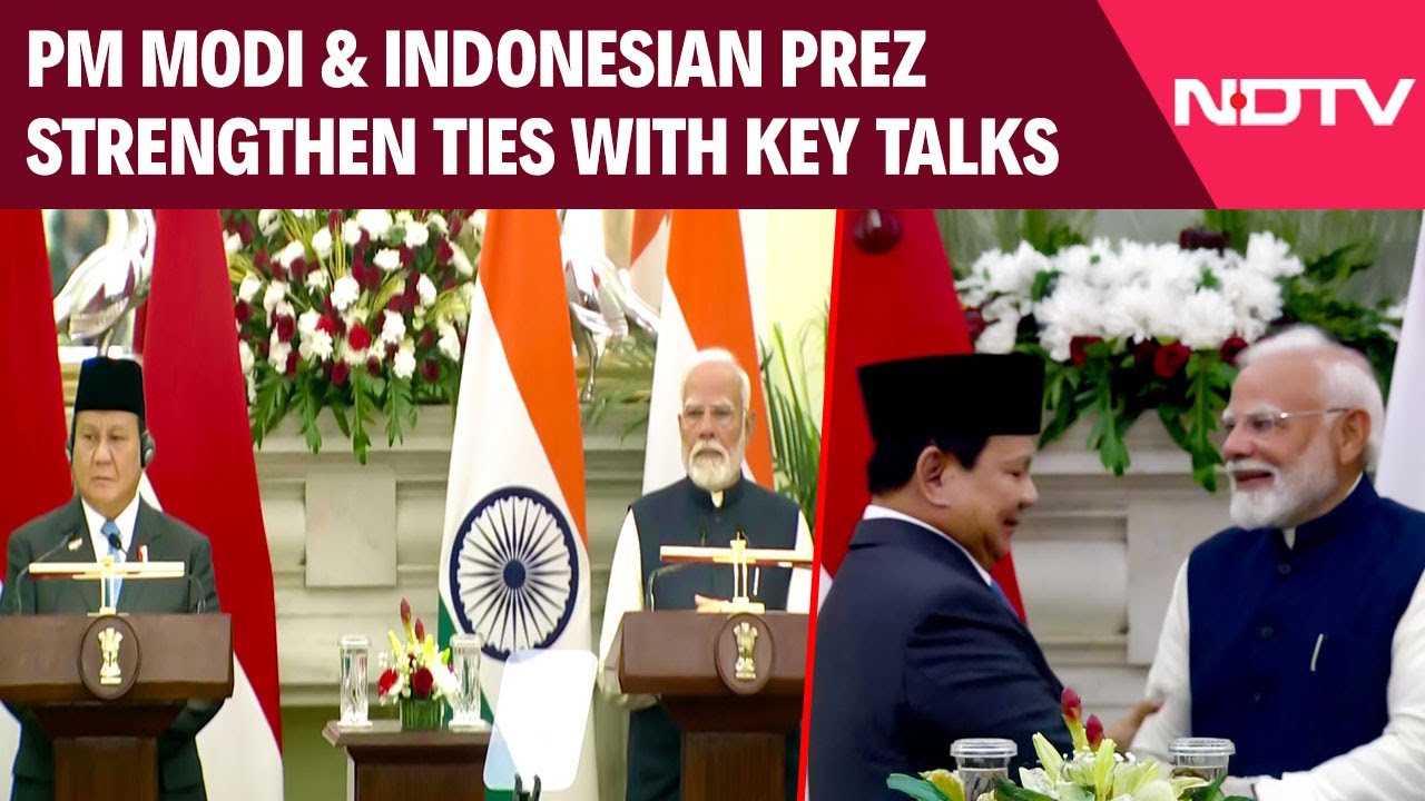 PM Modi, Indonesian President Issue Joint Statement After Talks At Hyderabad House