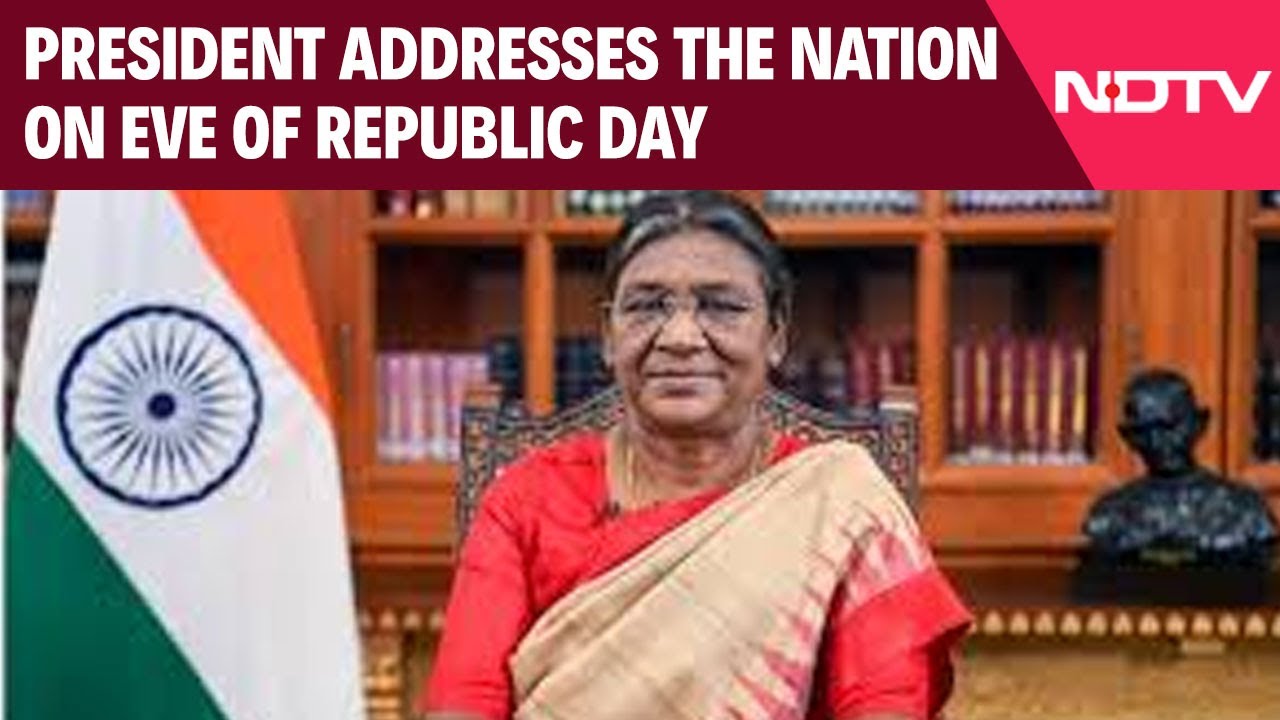 "India Heading Towards Leadership Role" - President's Address Ahead Of R-Day