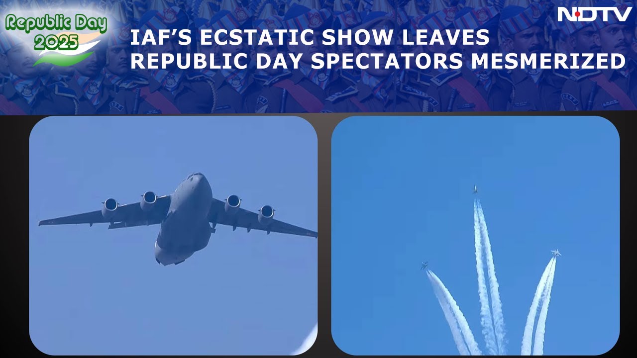 From 'Vajraang' to 'Bheem' Formations, IAF's Ecstatic Show Leaves Republic Day Spectators Mesmerized From 'Vajraang' to 'Bheem' Formations, IAF's Ecstatic Show Leaves Republic Day Spectators Mesmerized