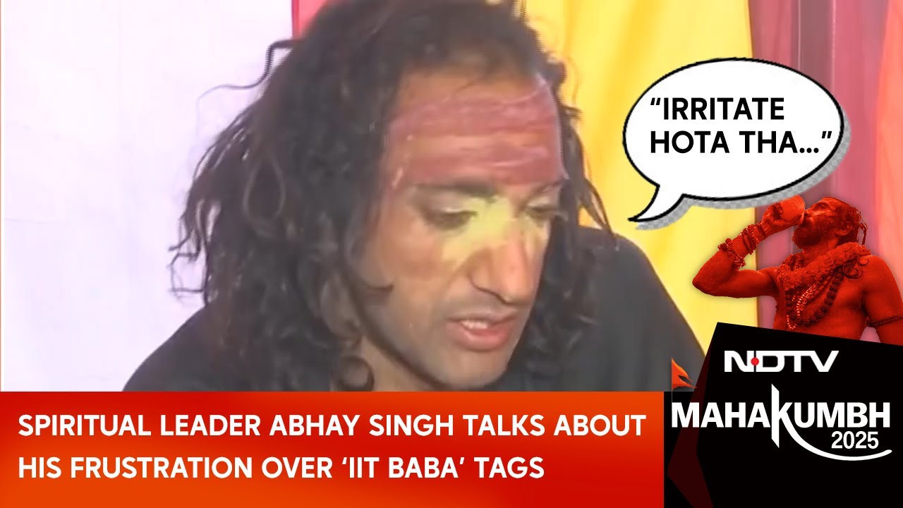 Spiritual Leader Abhay Singh Talks About His Frustration Over 'IIT Baba' Tags :"Irritate Hota Tha..."