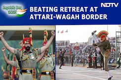 Wagah Border | Beating Retreat Ceremony At Attari-Wagha Border On 76th Republic Day Wagah Border | Beating Retreat Ceremony At Attari-Wagha Border On 76th Republic Day