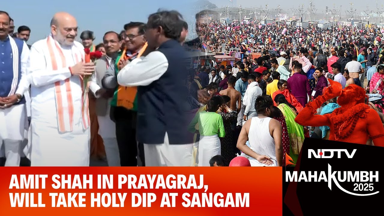 Amit Shah In Kumbh | Amit Shah In Prayagraj, Will Take Holy Dip At Sangam