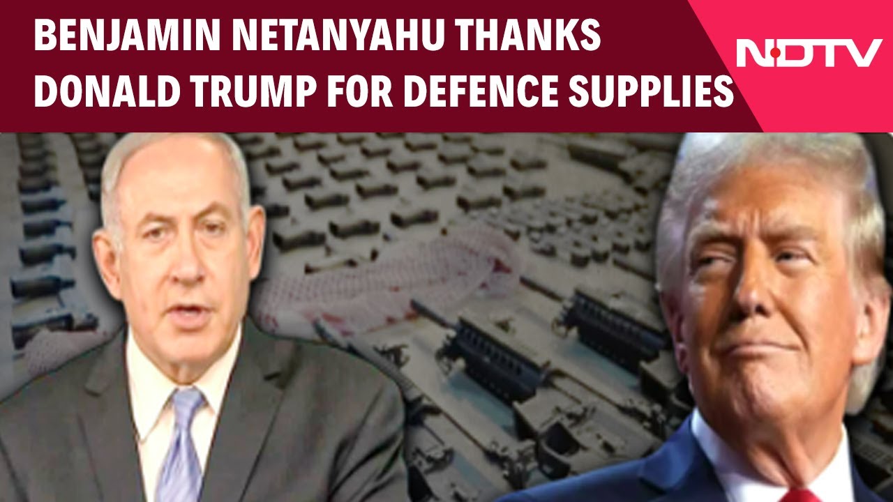 Israeli PM Benjamin Netanyahu Thanks US President Donald Trump For Giving 'Tools' For Defence